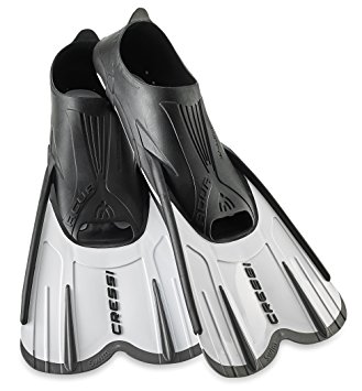 Cressi AGUA SHORT, Adult Short Fins for Swimming & Snorkeling - Made in Italy - Cressi: Italian Quality Since 1946