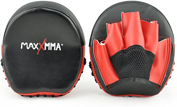 MaxxMMA Micro Focus Punch Mitts - Boxing MMA Training Fitness Kickboxing Muay Thai