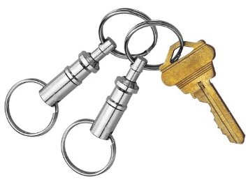 Custom Accessories 44101 Pull-Apart Key Chain Pack of 2