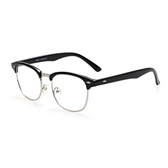 Cyxus Blue Light Filter [Anti Eye Strain] Computer Glasses, Unisex(Mens/Womens) Blocking UV Reading Eyewear (Transparent Lens)