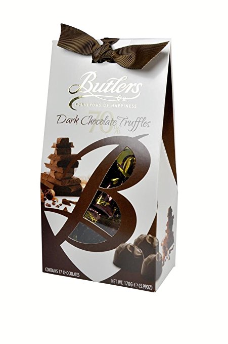 Butlers Dark Chocolate Truffles In Tapered Box, 170G