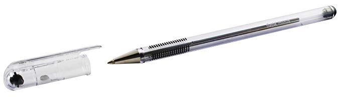 Pentel Superb Ball Pen Medium 1.0mm Tip 0.5mm Line Black Ref BK77M-A [Pack of 12]