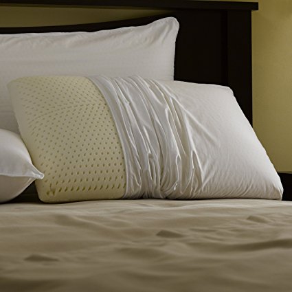 RESTFUL NIGHTS EVEN FORM LATEX PILLOW - Medium Support KING White
