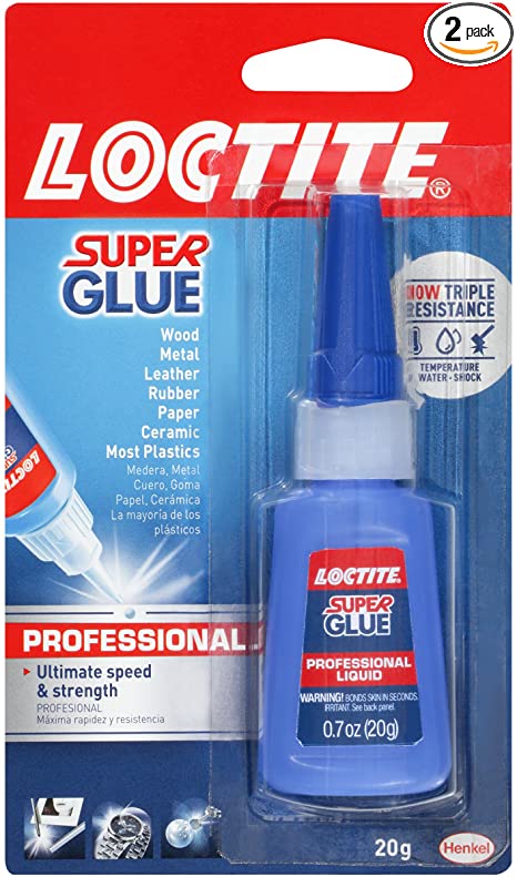 Loctite Liquid Professional Super Glue, 2 Pack