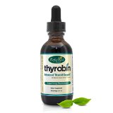 Thyrobin Thyroid Support Supplement  Liquid Supplement Boosts Metabolism  Balance Thyroid Hormones  Spirulina Tyrosine Coleus Forskohlii Ashwagandha Kelp and More - Made in USA 100 Guaranteed