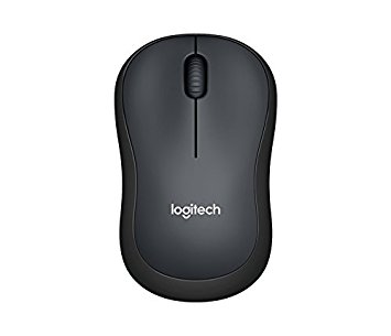 Logitech M221 Silent Wireless Mouse- Charcoal