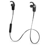 Photive PH-EB100 Sweat-Proof Wireless Bluetooth 41 Stereo Earbuds with Built in Microphone Black
