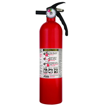 Kidde 1A10BC Basic Use Fire Extinguisher, 2.5 lbs