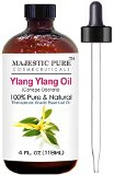 Majestic Pure Ylang Ylang Cananga Odorata Therapeutic Grade Essential Oil 4 fl oz