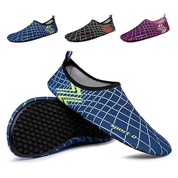 Winjoy Men Women Water Shoes Quick Dry Lightweight Barefoot Shoes for Beach Swim Surf Yoga Exercise