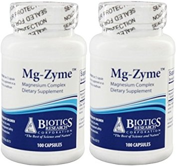 Biotics Research Mg-Zyme -- 100 Capsules (100 (pack of 2))