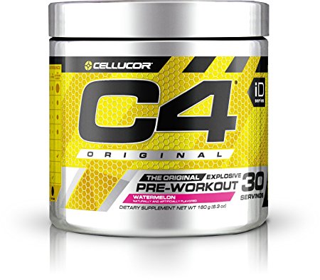Cellucor, C4 Original Explosive Pre-Workout Supplement, Watermelon, 30 Servings