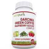 Best 3-In-1 Garcinia Cambogia Green Coffee Bean and Raspberry Ketones Extract - A Fresh Premium Formula All Natural Supplement That Supports Fat Burn Health And Weight Loss - Recommended As A Perfect Way To Cleanse Diet And Slim Fast - 60 Ultra Convenient 1300mg Max Pure Capsules - Better Than Liquid Or Drops With No Harmful Side Effects - Plus 100 Lifetime Happiness Guarantee
