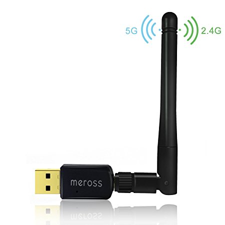 600Mbps Wireless Network Adapter 802.11ac Dual Band 2.4GHz and 5GHz  for  IPTV Box, Jynxbox, Linkbox Skybox, Raspberry Pi