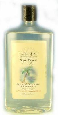 La-Tee-Da Some Beach Fragrance Lamp Oil 32 Oz