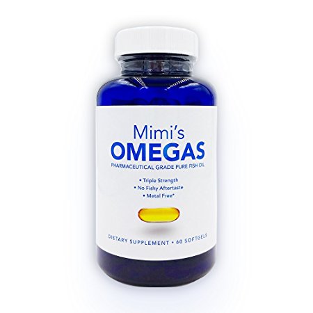 Omega 3 Fish Oil Supplement. 1500 Mg, Pharmaceutical Grade. Triple Strength, No Metals Like Other Fish Oil Supplements. Pills With No Fishy Aftertaste. Product of Canada. 800 EPA & 600 DHA/Serving.