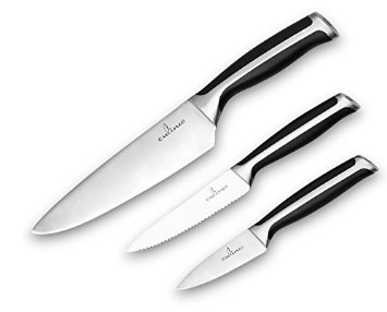 Culina Pro 3-Piece Forged German Steel Knife Starter Set