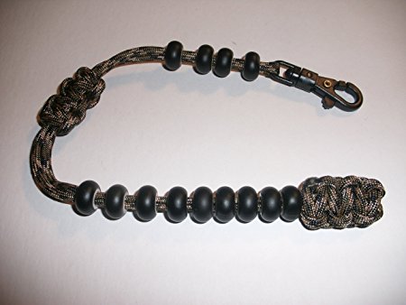 RedVex Ranger Style Cobra Pace Counter Beads Paracord / Survival 13" - Woodland Camo