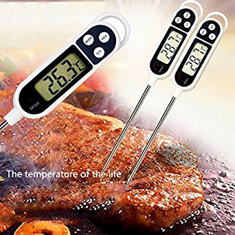 amiciKart® TP300 Convenient Digital Food Thermometer with LCD Display range -50ºc to  300ºc