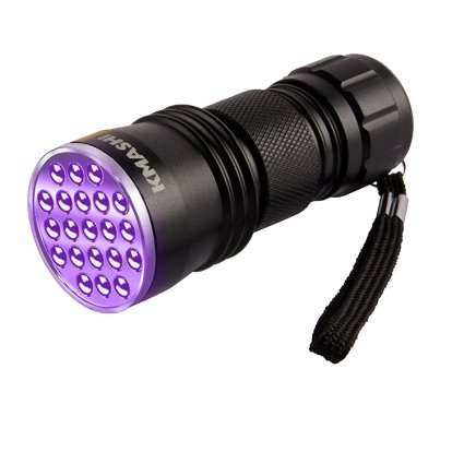 KMASHI UV LightPets Urine and Stains Detector 21 LED Ultraviolet Flashlight