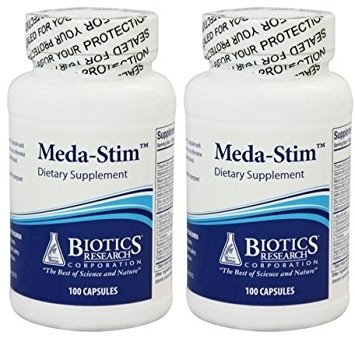 Biotics Research Meda-Stim Thyroid Support 100 Capsules (Pack of 2)