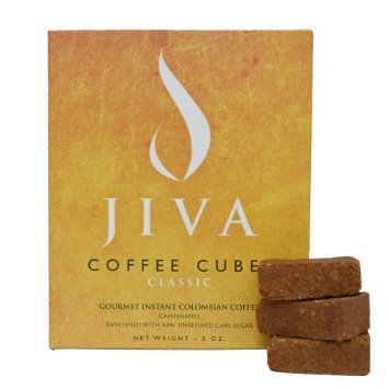 Jiva Premium Pre-Sweetened Instant Colombian Coffee Cubes, Classic 24-Cubes