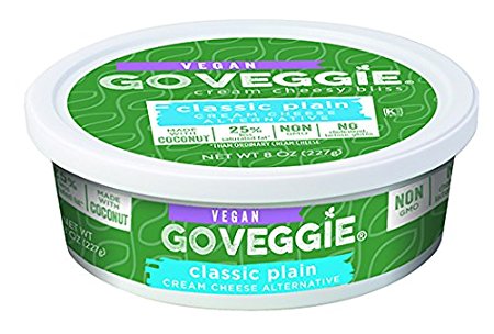 GO Veggie!, Dairy Free Cream Cheese Alternative, Classic Plain, 8 oz