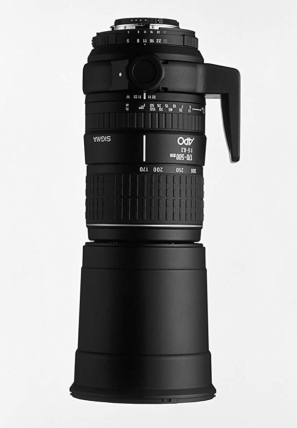Sigma 170-500mm f/5-6.3 APO Aspherical Lens for Canon SLR Cameras