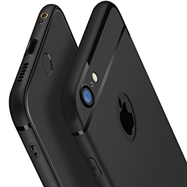 iphone 6s Case,OTOFLY[ Perfect Slim Fit ] Ultra Thin Protection Series Case for iphone 6/6s TPU case (Black)