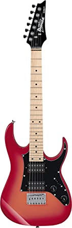 Ibanez GRGM 6 String Solid-Body Electric Guitar, Right, Orange Burst (GRGM21MORB)