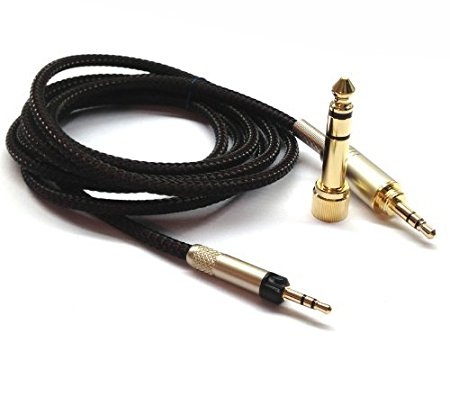 1.8m Replacement Audio upgrade Cable For Audio Technica ATH-M50x ATH-M40x Headphones