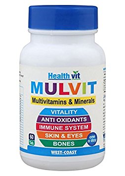 HealthVit A To Z Multivitamins and Minerals Tablets - 60 Tablets