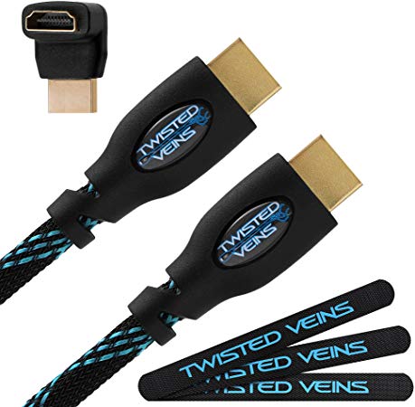 Twisted Veins HDMI Cable, 200 FT, Long High Speed HDMI Cord with Ethernet, Maximum Length Single Piece Cable – a Replacement Option for an HDMI Extension/Extender