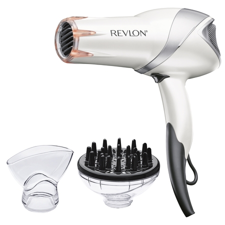 Revlon Fast Style & Shine, RVDR5105, 1875W, Infrared Hair Dryer, Pearlized White