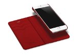LABC Smart Wallet Case for iPhone 6 Red