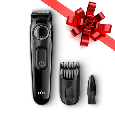 Braun BT3020 Men's Beard Trimmer ($5 Rebate Available), 20 Precision Length Settings for Ultimate Precision, Includes Adaptable Comb