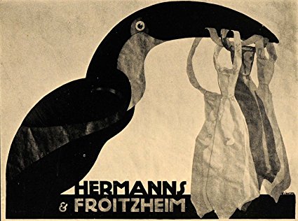 1933 Hermanns & Froitzheim Julius Klinger Poster Print - Original Halftone Print