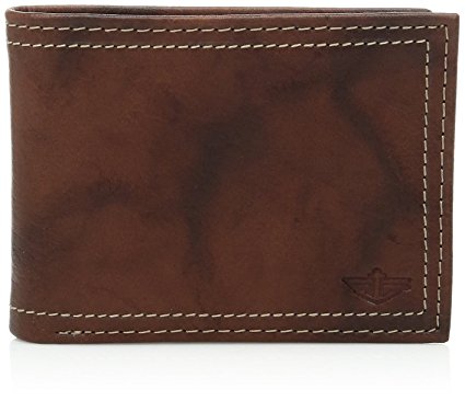 Dockers Men's Extra Capacity Leather Bifold Wallet