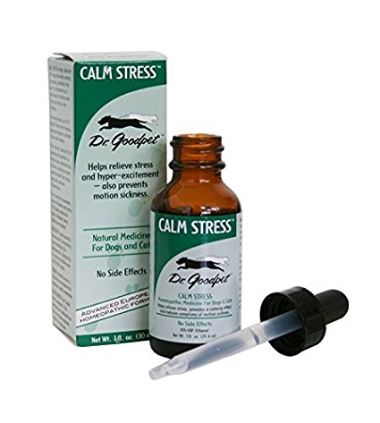 Dr. Goodpet Homeopathic Stress Formula for Dogs & Cats, Small