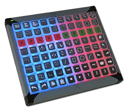 X-keys USB Programmable Keyboard with 80 keys