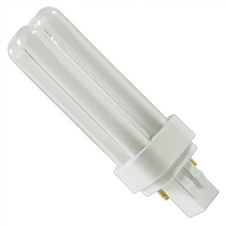 Plusrite - CFQ13W/GX23/827- 13 Watt CFL Light Bulb - Compact Fluorescent - 2 Pin GX23-2 Base - 2700K -