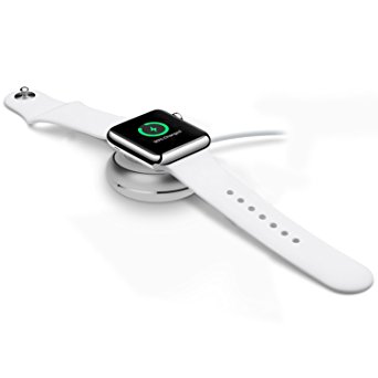 2 Peice Apple Watch Series 2 Series 1 Charging Stands,Goodidus iWatch Mini Charging Dock(White)