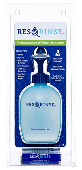 Res-Q-Rinse Nasal Rinse System Sinus Irrigation without the Gag