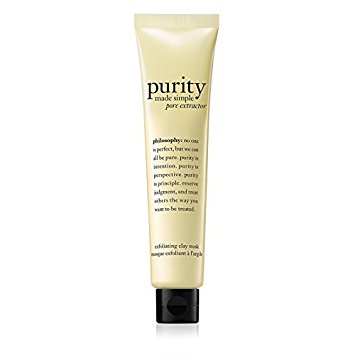 Philosophy Purity Made Simple Pore Extractor Exfoliating Clay Mask for Unisex, 2.5 Ounce