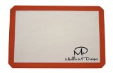 Maddie M Designs Professional Non Stick Silicone PastryCookie Baking Mat - Includes 1 Mat 16 12 x 11 Fits Half Sheets Lifetime Guarantee