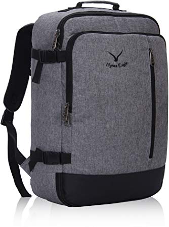 Veevan Cabin Flight Approved 38 Litre Weekend Backpack Carry On Bag Travel Hand Luggage Deep Grey