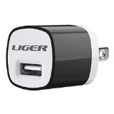 Wall Charger Liger Universal USB Wall Charger Made for Iphone 6 5 5s 5c 4S Ipad 2 3 4 Ipad Mini Ipod Touch Ipod Nano Samsung Galaxy S5 S4 S3 Note 2 3 And Most Android Phons Black
