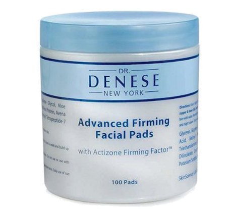 Dr Denese Advanced Firming Facial Pads 100 Ct with Actizone Firming Factor - 100 Pads