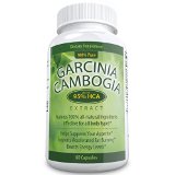Insanely Potent Garcinia Cambogia 95 HCA Pure Extract Highest HCA Potency You Can Get Decrease Appetite Increase Energy and Burn Fat Naturally A WHOPPING 1400mg 95 HCA w Potassium 60 Capsules