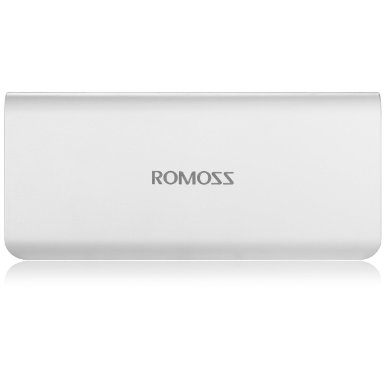ROMOSS 10400mah External Battery Pack Portable Charger Mobile Power bank Power Supply Station White 10400mah